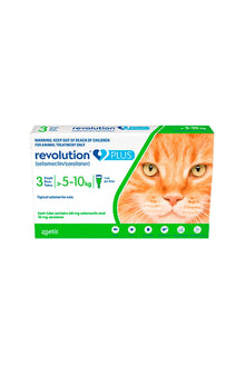  Zoetis - Revolution Plus - 5 a 10kg - Gato