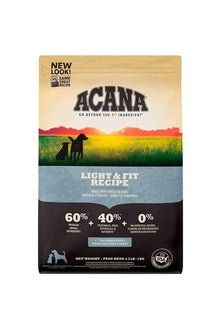  Acana light & fit 2 kg. - alimento seco - perro