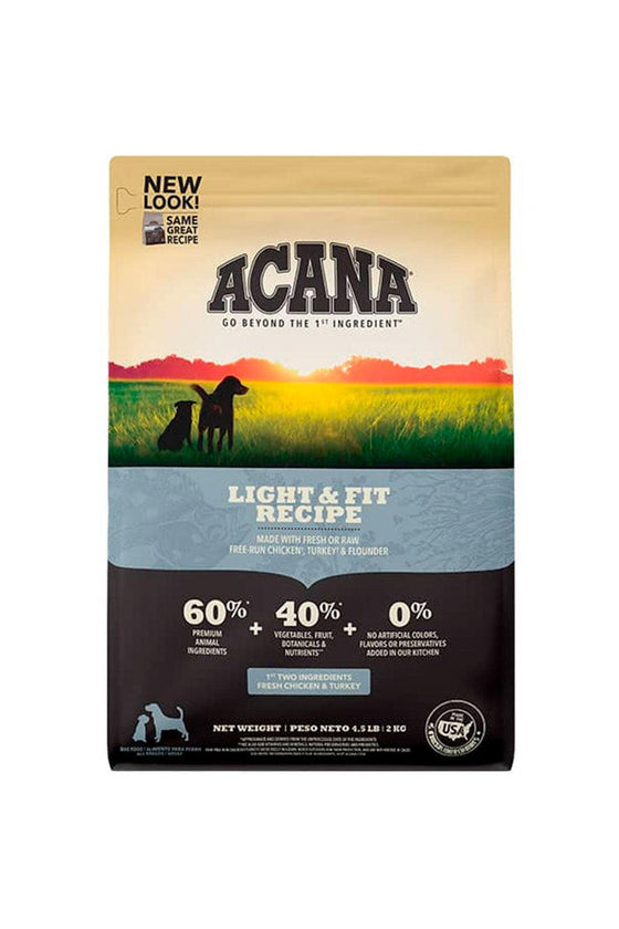 Acana light & fit 2 kg. - alimento seco - perro