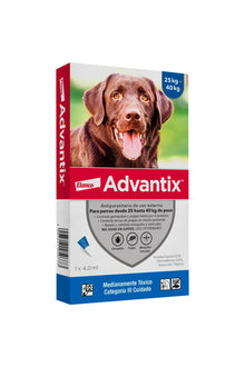  Advantix pipeta 25 a 40 kg - 4 ml