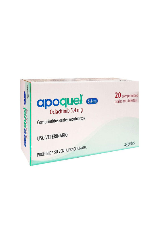 APOQUEL 5,4 MG, 2O COMPRIMIDOS