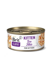  Brit care lata cat kitten tuna fillets 70 g - alimento húmedo