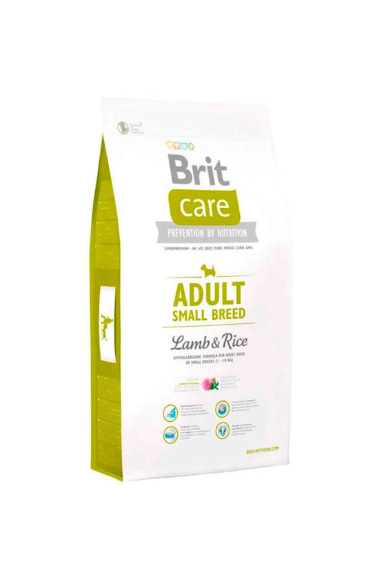 Brit care adult small breed lamb & rice 3 kg - alimento seco - perro