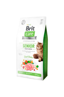  Brit care cat grain free senior weight control 2kg - alimiento seco - gato