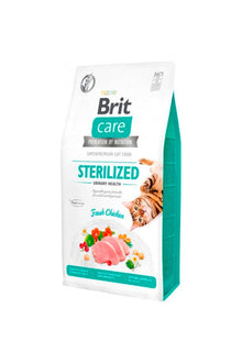  Brit care cat gf sterilized urinary 2 kg - alimiento seco - gato