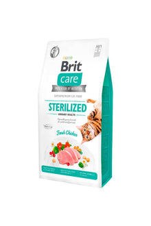  Brit care cat grain free vd sterilized urinary 7 kg - alimiento seco - gato