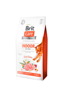  Brit Care cat grain free indoor antistress 2 kg - alimiento seco - gato