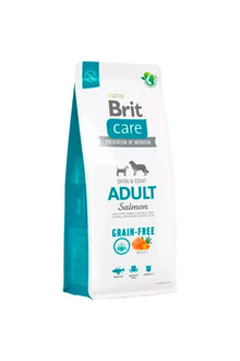  Brit care dog grain free adult salmon 12 kg - alimento seco - perro