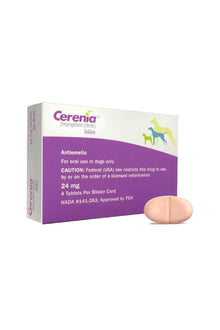  Zoetis cerenia 24 mg x 4 comp - medicamento - perro