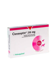  Ventoquinol clavaseptin 250 mg x 10 comp - medicamento - gato y perro