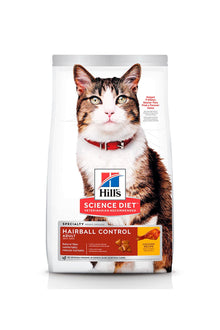  Hill's adult hairball control chicken 1,58 kg - alimento seco - gato