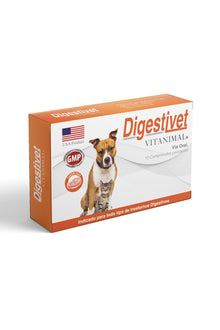  Vitaminal - Digestivet 10 comprimidos - Gato o Perro