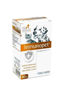  Drag pharma inmunopet 60 ml - medicamento - gato y perro