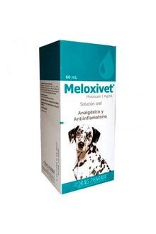  Drag pharma meloxivet solución oral 60 ml - medicamento - perro