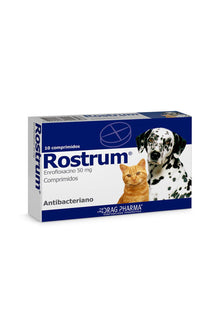  Drag pharma rostrum comp 50 mg - medicamento - gato y perro