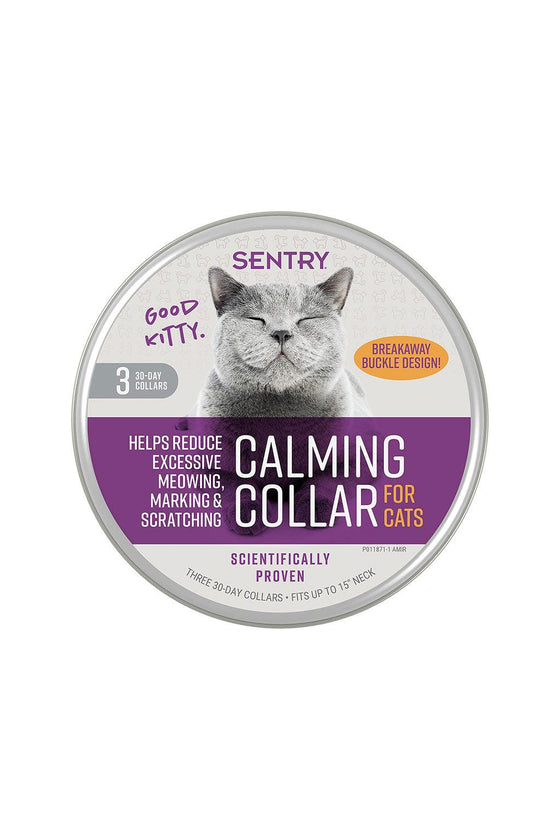 Sentry Calming Collar Cat - gato