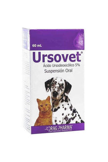  Drag pharma ursovet - medicamento - gato y perro 60ml