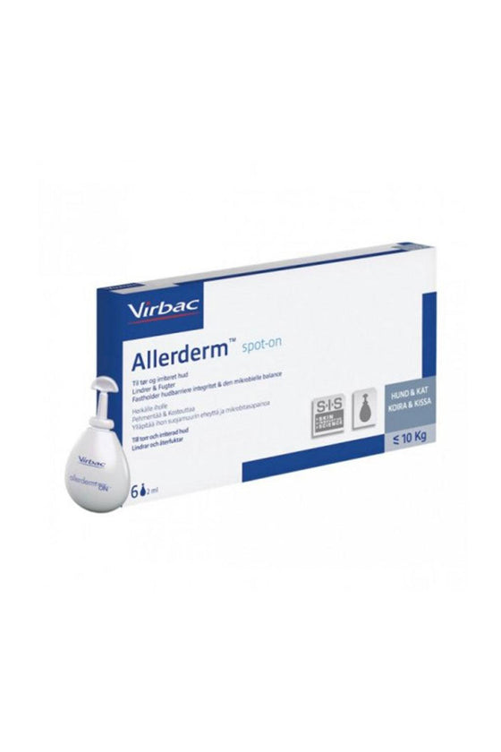 Virbac - Allerderm Spot on 10kg x 6 pipetas - Perro y Gato