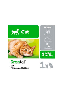  Bayer - Drontal Cats - 1 Comprimido - Gato