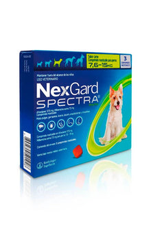  Nexgard Spectra 7,6 - 15kg - Antiparasitario Externo - Perro