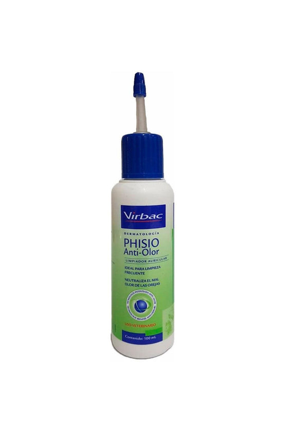 Virbac phisio anti-olor limpiador auricular 100 ml - gato y perro