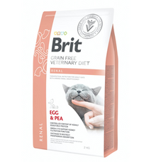  Brit Gf Veterinary Cat Renal 2kg